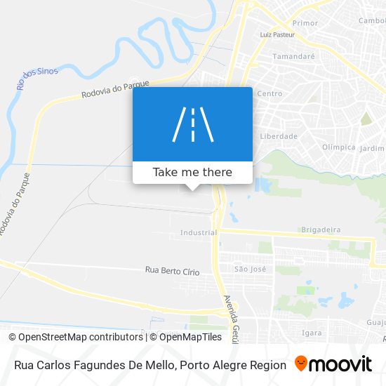 Mapa Rua Carlos Fagundes De Mello