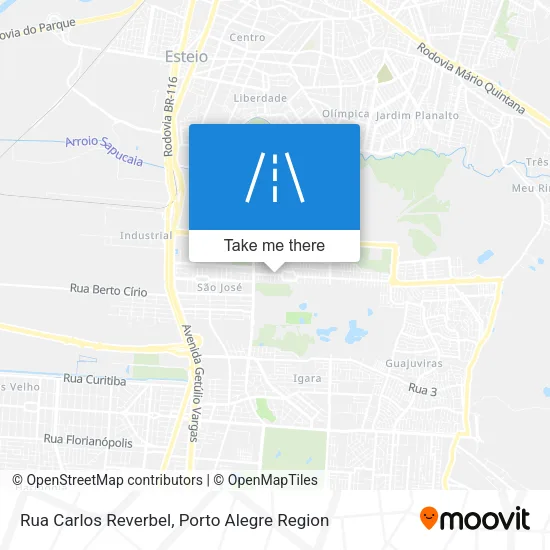 Rua Carlos Reverbel map