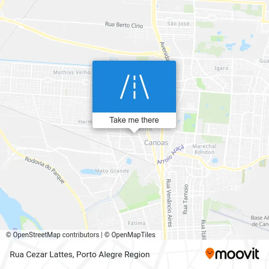 Rua Cezar Lattes map