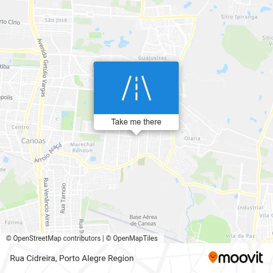 Rua Cidreira map