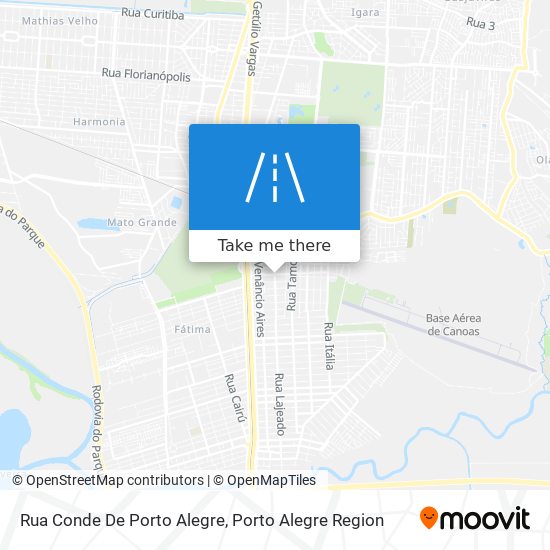 Rua Conde De Porto Alegre map