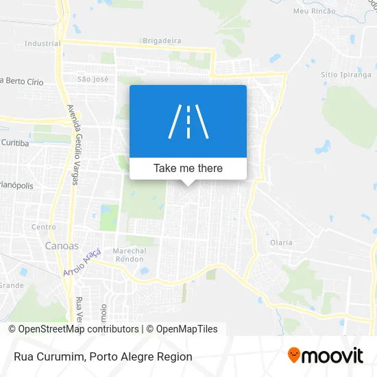 Rua Curumim map