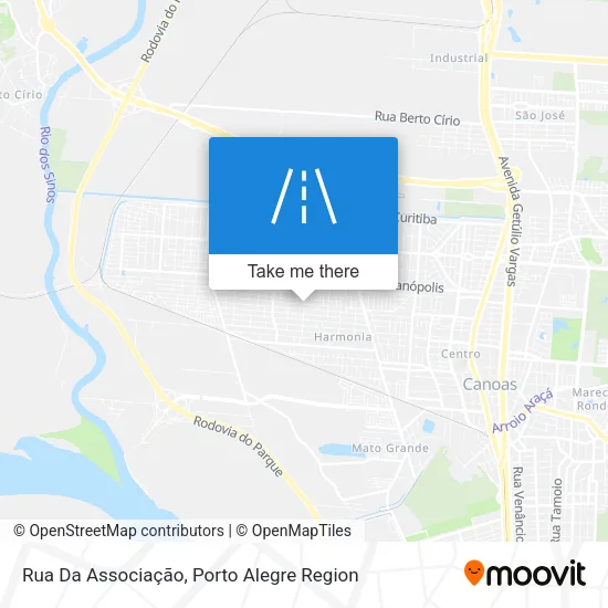Rua Da Associação map