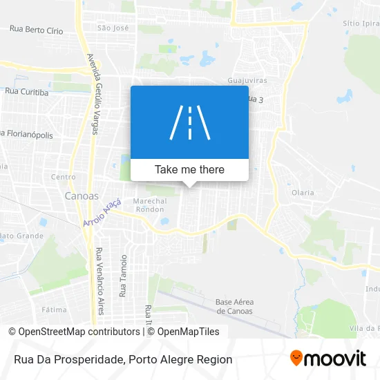 Rua Da Prosperidade map