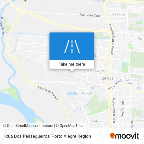 Rua Dos Pessegueiros map