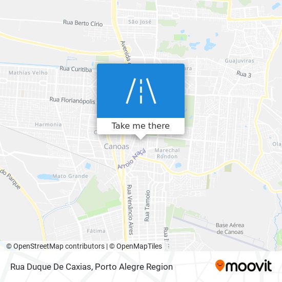 Mapa Rua Duque De Caxias