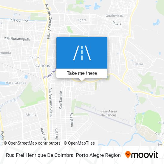 Rua Frei Henrique De Coimbra map