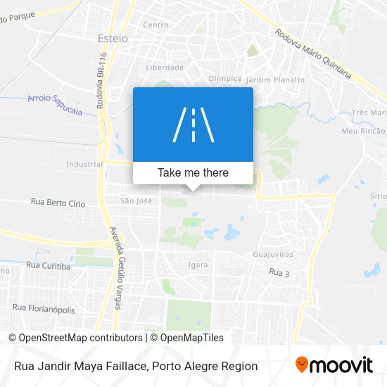 Rua Jandir Maya Faillace map
