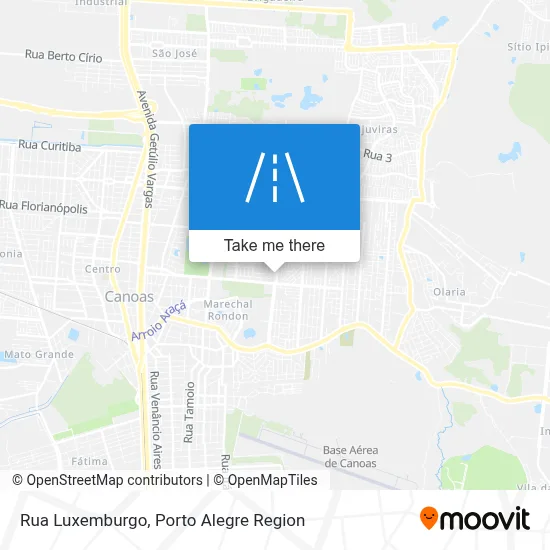 Rua Luxemburgo map