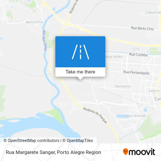 Rua Margarete Sanger map
