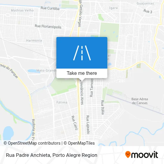Rua Padre Anchieta map