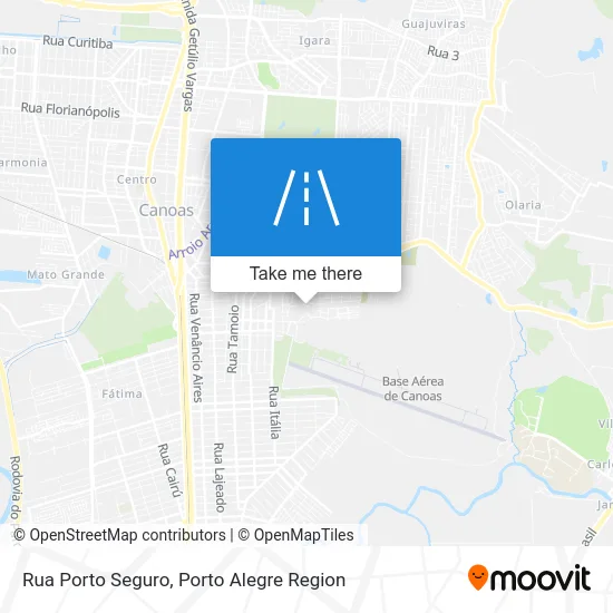 Rua Porto Seguro map