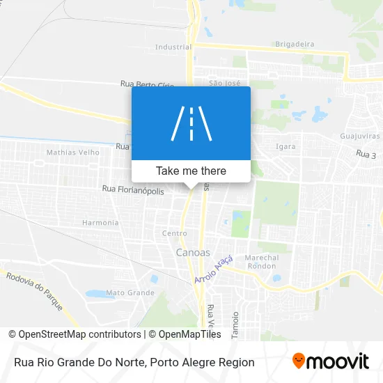 Rua Rio Grande Do Norte map