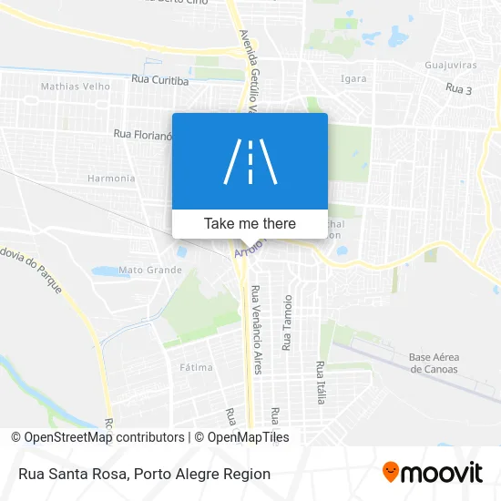 Rua Santa Rosa map