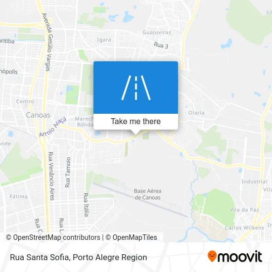 Rua Santa Sofia map