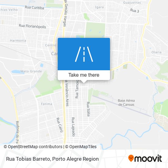 Rua Tobias Barreto map