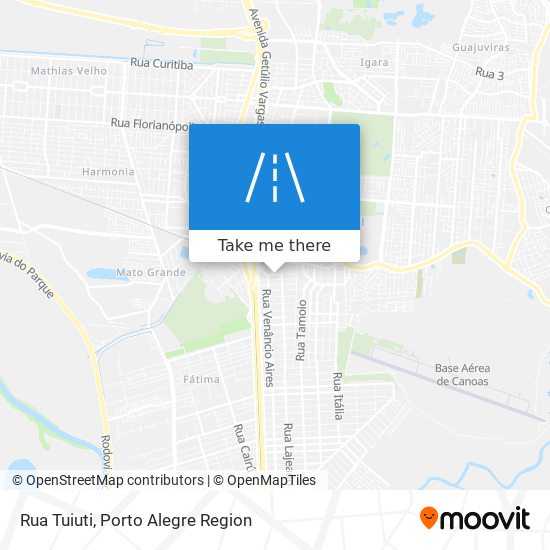 Rua Tuiuti map