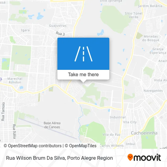 Rua Wilson Brum Da Silva map