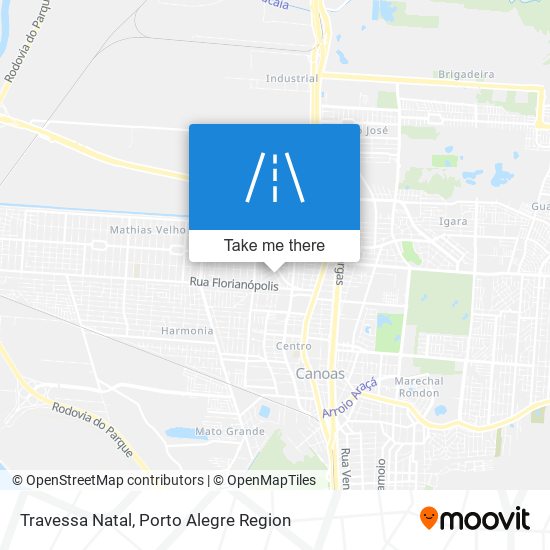 Travessa Natal map