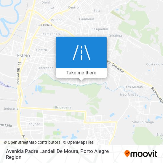 Avenida Padre Landell De Moura map