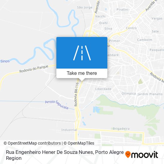 Mapa Rua Engenheiro Hener De Souza Nunes