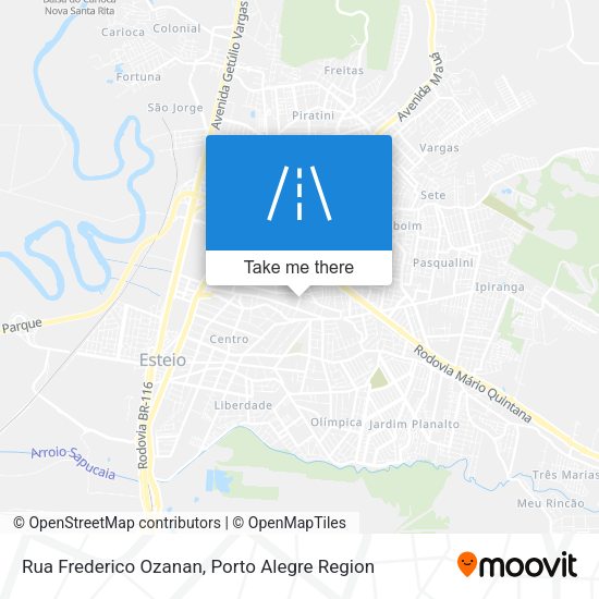 Rua Frederico Ozanan map