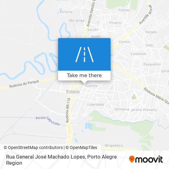 Rua General José Machado Lopes map