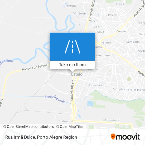 Rua Irmã Dulce map