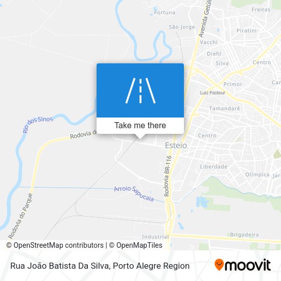 Rua João Batista Da Silva map