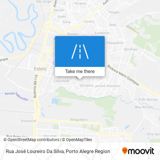 Rua José Loureiro Da Silva map