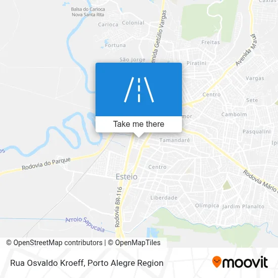 Rua Osvaldo Kroeff map