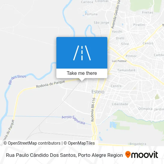 Rua Paulo Cândido Dos Santos map
