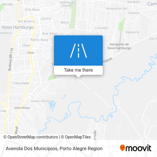 Avenida Dos Municípios map