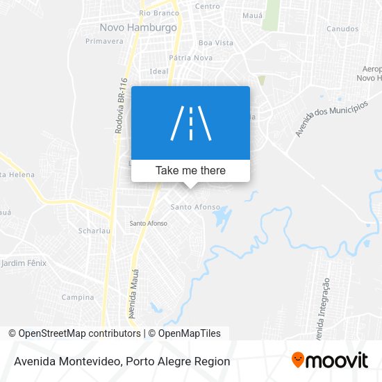 Avenida Montevideo map
