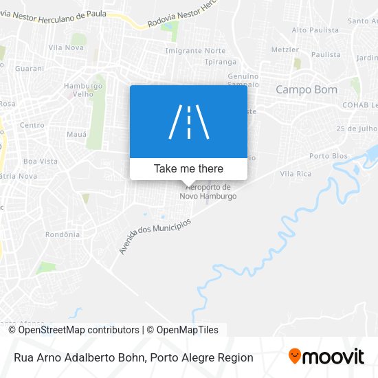 Rua Arno Adalberto Bohn map