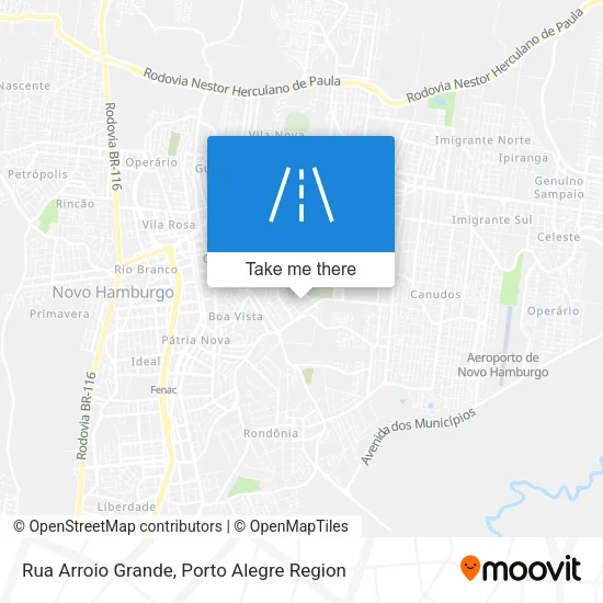 Rua Arroio Grande map