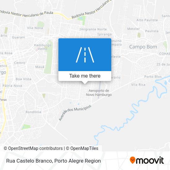 Rua Castelo Branco map