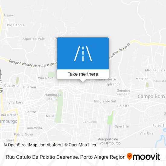 Rua Catulo Da Paixão Cearense map