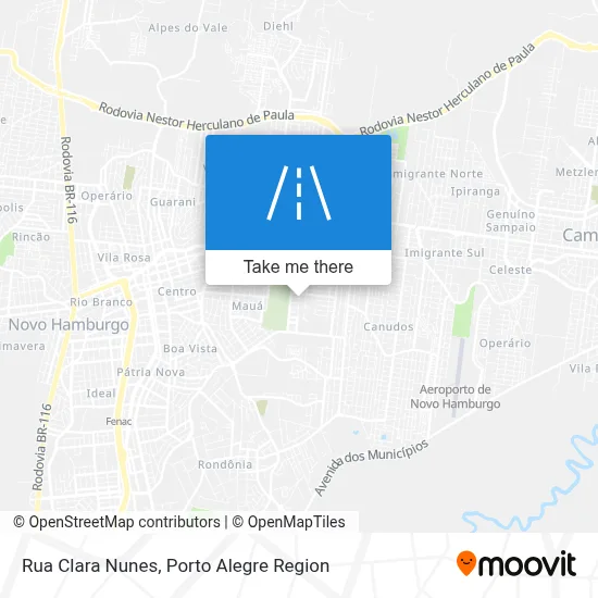 Rua Clara Nunes map