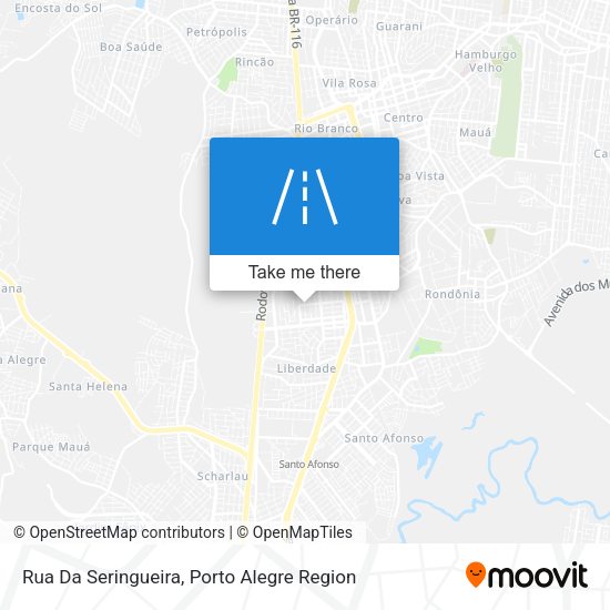 Rua Da Seringueira map