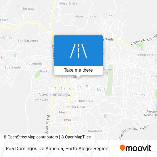 Rua Domingos De Almeida map