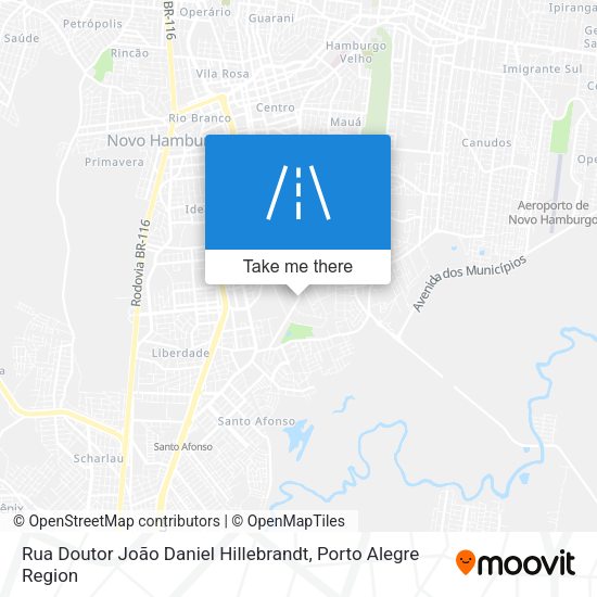Rua Doutor João Daniel Hillebrandt map