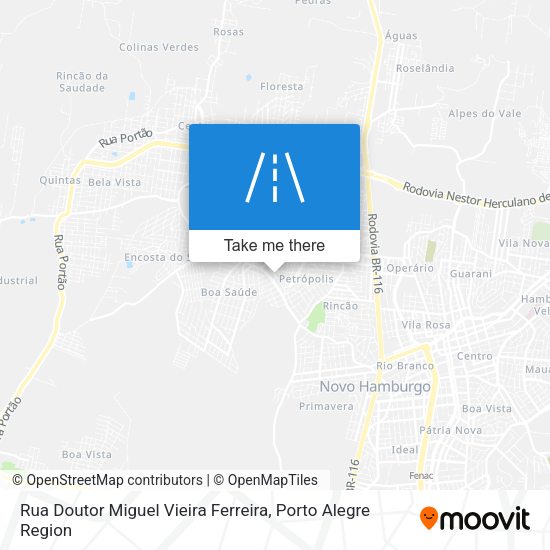 Rua Doutor Miguel Vieira Ferreira map