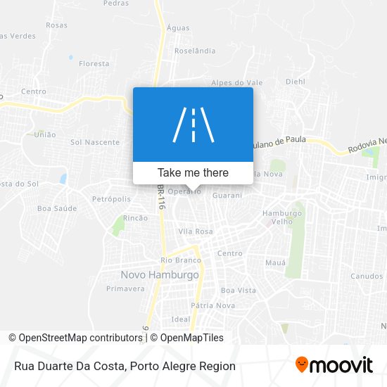 Rua Duarte Da Costa map