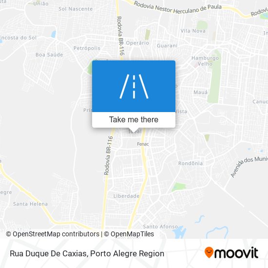 Rua Duque De Caxias map