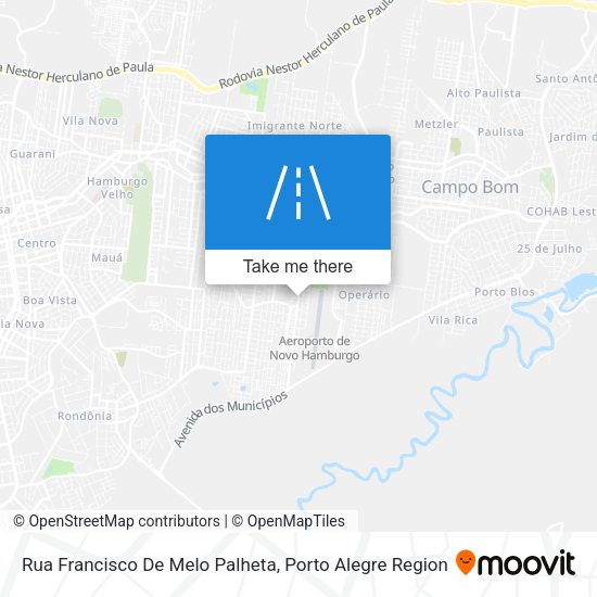 Rua Francisco De Melo Palheta map