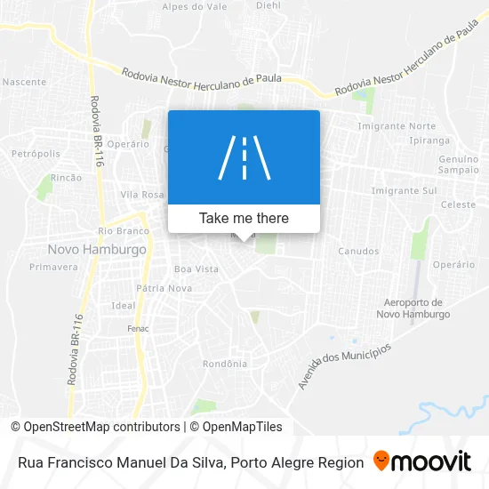 Rua Francisco Manuel Da Silva map