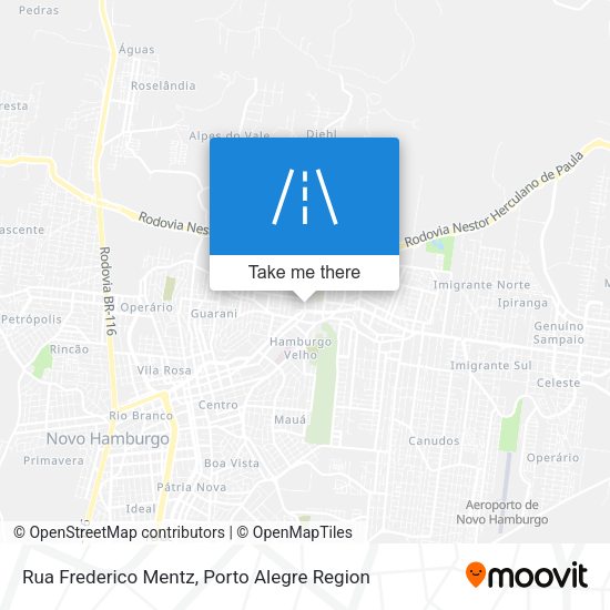 Rua Frederico Mentz map