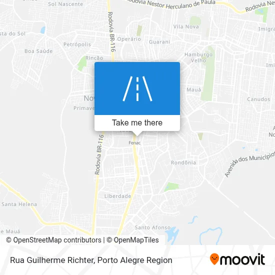 Rua Guilherme Richter map