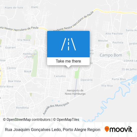 Rua Joaquim Gonçalves Ledo map